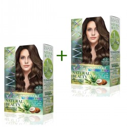2 Paket Natural Beauty Amonyaksız Saç Boyası 6.0 Koyu Kumral