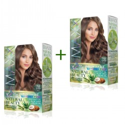 2 Paket Natural Beauty Amonyaksız Saç Boyası 7.0 Kumral