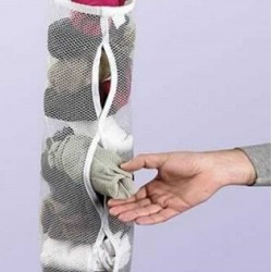 Dolap Içi Asılabilir Temiz Çorap Düzenleyici Çorap Filesi Askılık
