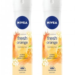 2 Adet Fresh Orange Kadın Deodorant Sprey 150 ml